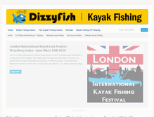 Tablet Screenshot of dizzybigfish.co.uk